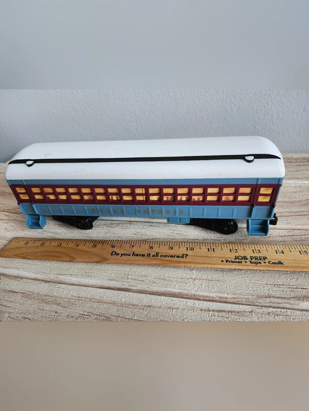 Lionel Polar Express G Gauge Replacement Train Engine & Passenger Car